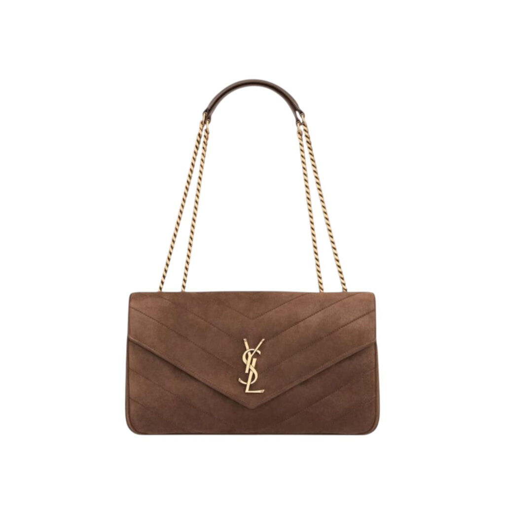 YSL Suede shoulder bag