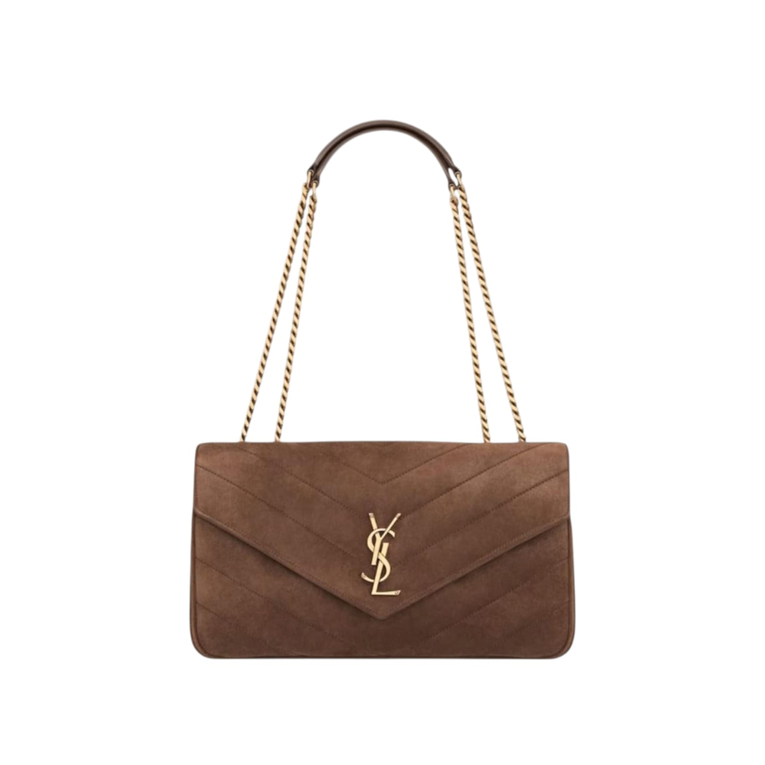 YSL Suede shoulder bag